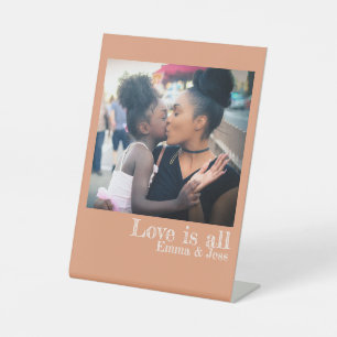 Panneau Pedestal minimaliste personnalisé