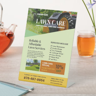 Panneau Pedestal personnalisé des services d'entre