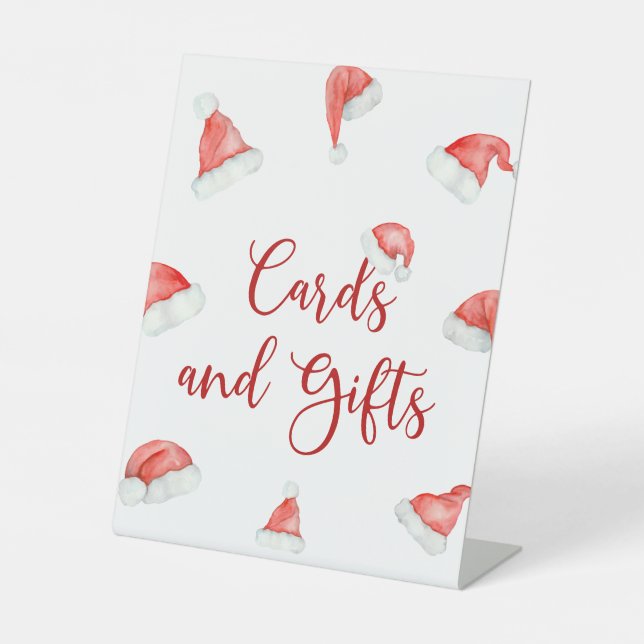 Panneau père Noël Baby Christmas Douche Cartes & C (Recto)