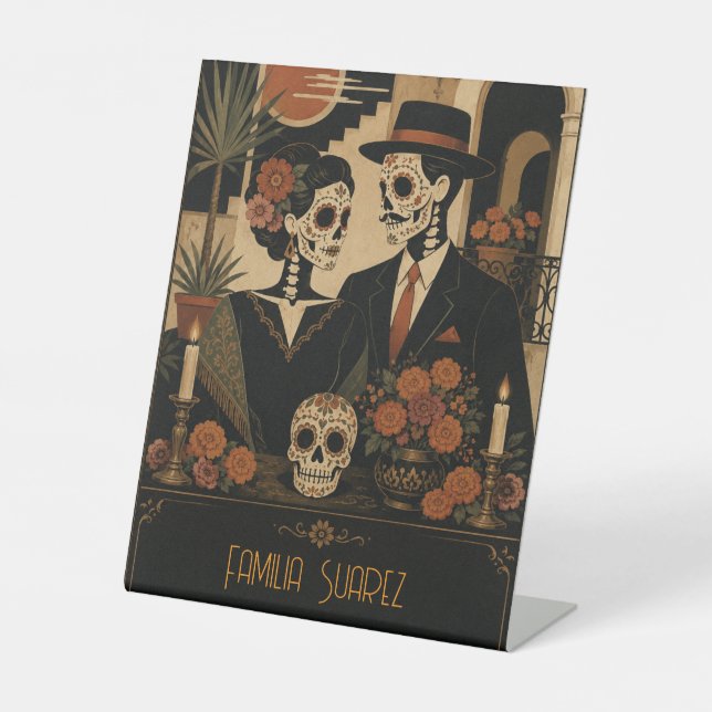 Panneau personnalisable Dia De Los Muertos (Recto)