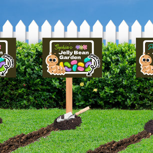 Panneau personnalisé de Pâques Fête de jardin aux
