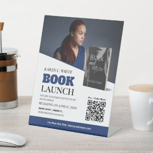 Panneau personnalisé Lancement du livre