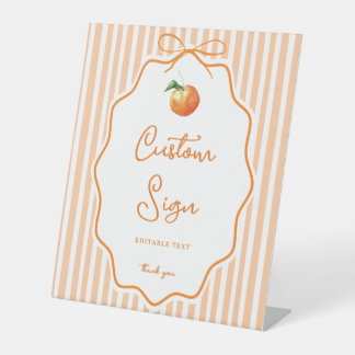 Panneau personnalisé pour Baby Shower Little Cutie