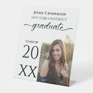 Panneau photo Arc de graduation blanc moderne Pann