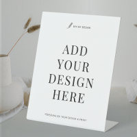 Panneau professionnel Pedestal 8x10"