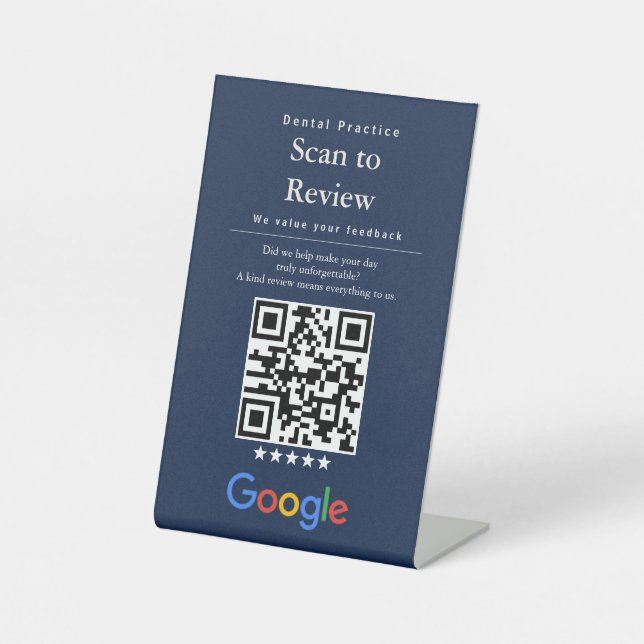 Panneau QR Code de vérification d'esthétique  (Recto)