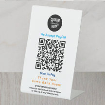 Panneau sans contact Business Pedestal avec logo