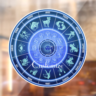 Panneau solaire Zodiac Calendrier Astrologie Thund