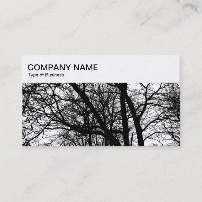 Panneau supérieur - Carte de visite de branches à  (Devant)