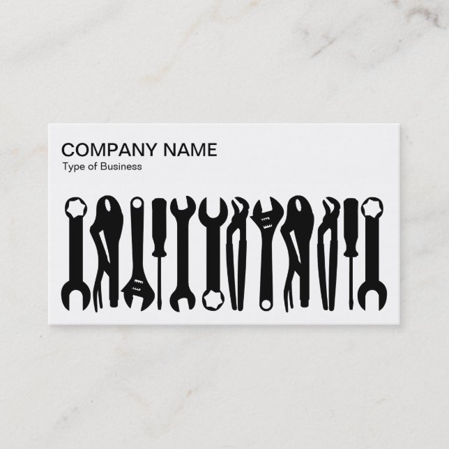Panneau supérieur - Outils Carte de visite (Devant)