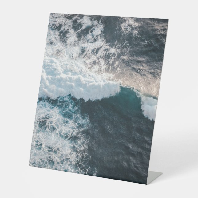 Panneau sur pied en plastique 25x30 cm (Recto)