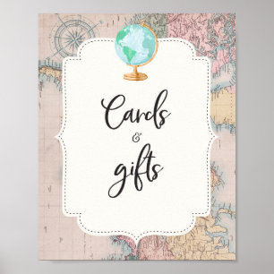 Panneau Tableau Cartes Et Cadeaux Baby showers De 