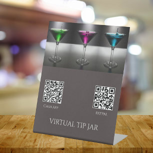 Panneau Tabletée du barman virtuel Conseil de l'év
