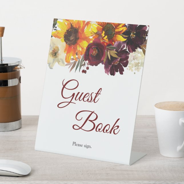 Panneau Tablette automne amoureux (In SItu)