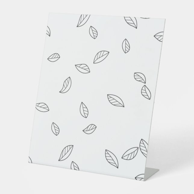 Panneau vertical du socle gris foncé (Recto)