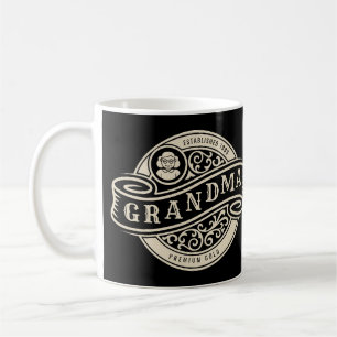 Panneau vintage Grand-mère établi Café Mug