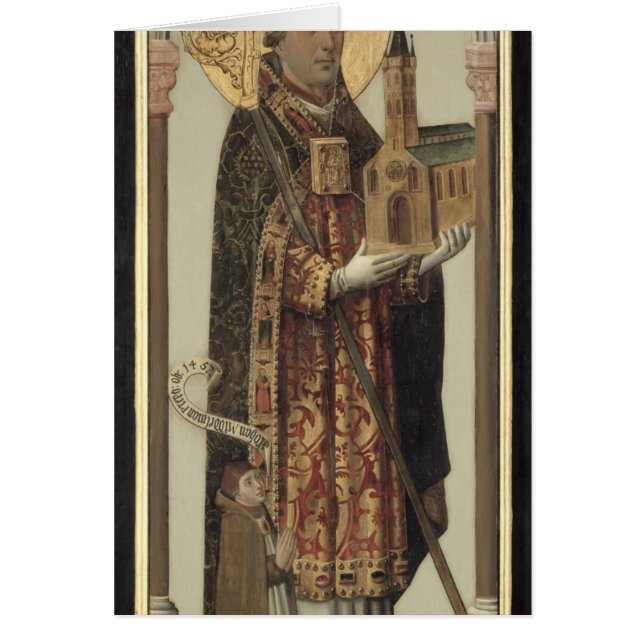 Panneau votif dépeignant St Ansgar, 1457 (Devant)