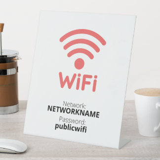 Panneau Wi-Fi gratuit