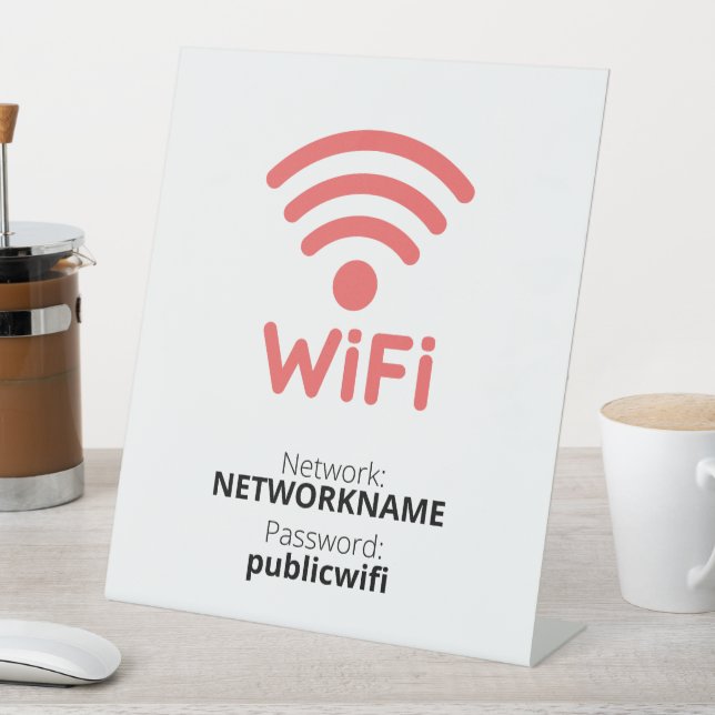 Panneau Wi-Fi gratuit (In SItu)