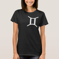 Panneau Zodiaque Gemini T-shirt - Design astrologi