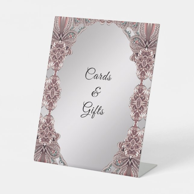 Panneaux de table rose (Recto)