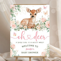 Panneaux en mousse de bienvenue pour Baby Shower "