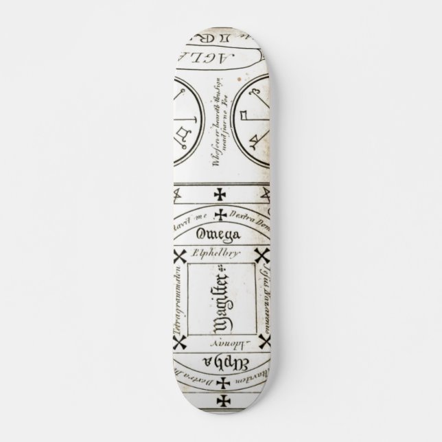 Panneaux magiques Skateboard (Devant)
