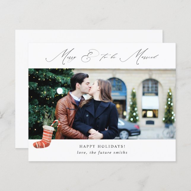 Pano Budget Joyeux & Se Marier avec photo Stocker (Devant / Derrière)