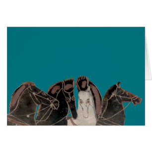 Panoplie - chevaux de char du grec ancien