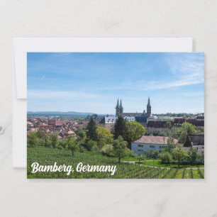 Panorama de la vieille ville historique de Bamberg