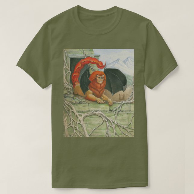 Panorama Manticore Version 1 T-shirt (Design devant)