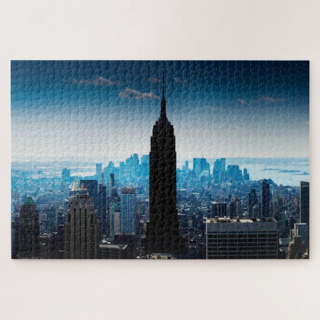 panorama puzzle de la ville de New York (Horizontal)