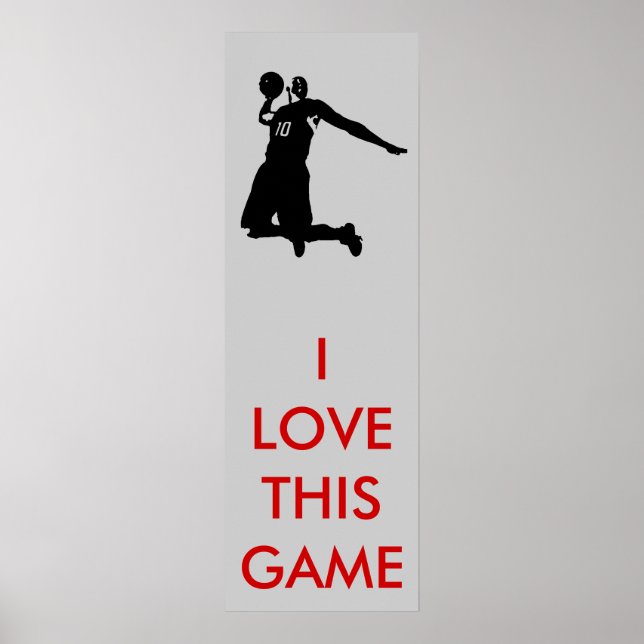 Panoramic Basketball Poster (Devant)