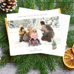 Panoramic Chic H Photo - Winter Tree<br><div class="desc">Send your Christmas or Holiday wishes with tons of holiday cheer and in style with your  Panoramic Chic H Photo - Winter Tree Holiday or Christmas Card.  Horizontal / landscape option.</div>