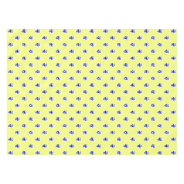 Pansement bleu sur jaune - Nappe (Devant (Horizontal))