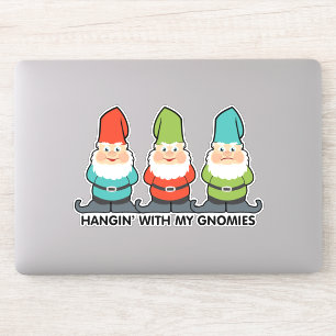 Panser Avec Mes Gnomies Homies Amis Sticker