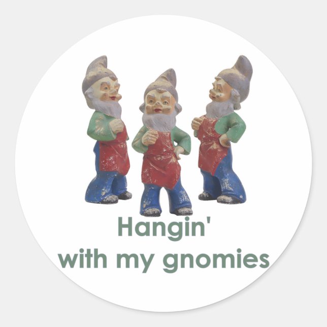 Panser avec mes stickers gnomies (Devant)