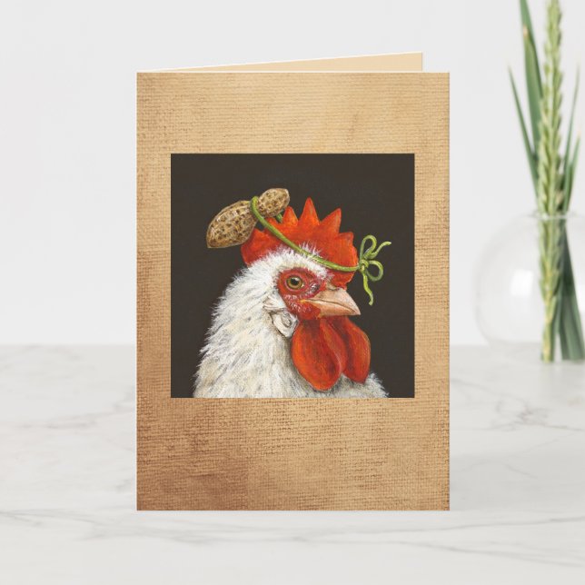 Panser le poulet avec la carte cacahuète (Devant)