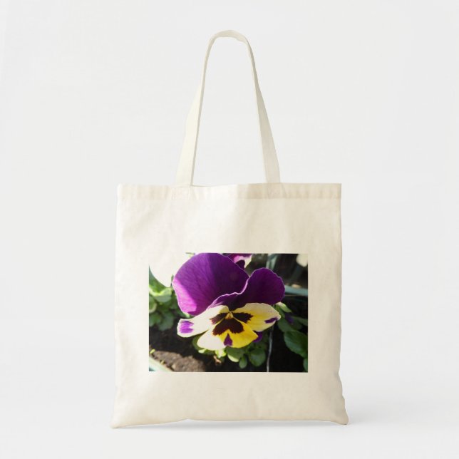 Pansy tote bag (Devant)