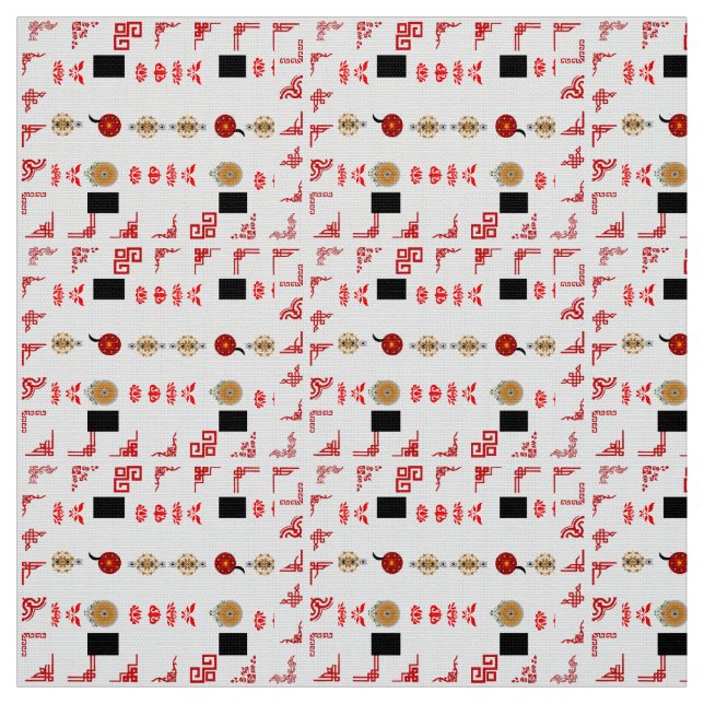 Pantalon Ajrak tissu (Échantillon)