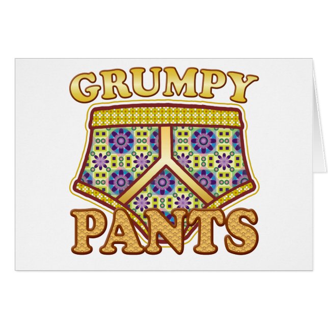 Pantalon grincheux v2 (Devant horizontal)
