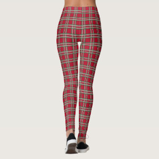 Pantalon rouge de Noël pour femmes Leggings