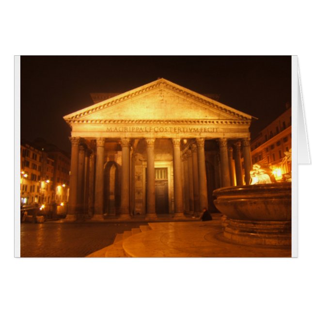 Panthéon la nuit (Devant horizontal)