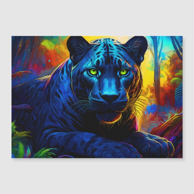 Panther Magnetic Card (Devant)