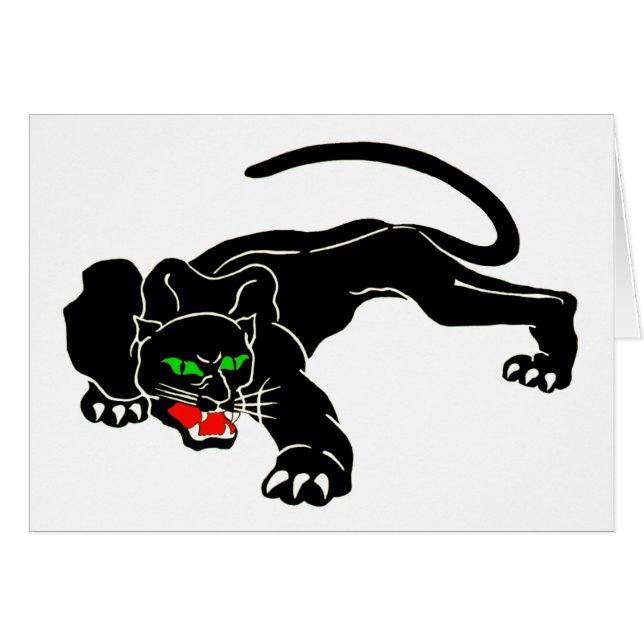 Panthère noire - grand CAT (Devant horizontal)