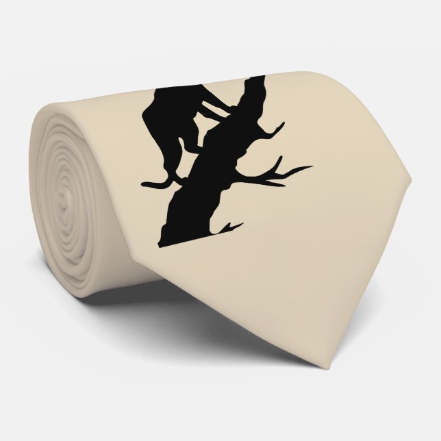 Panthère sur le membre toute cravate de couleur (Roulé)