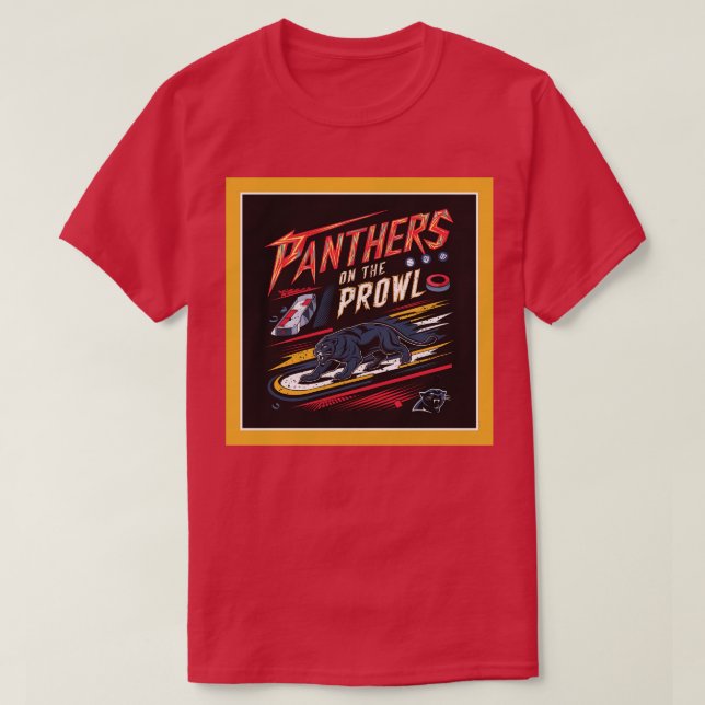 Panthers sur le Prowl TShirt (Design devant)