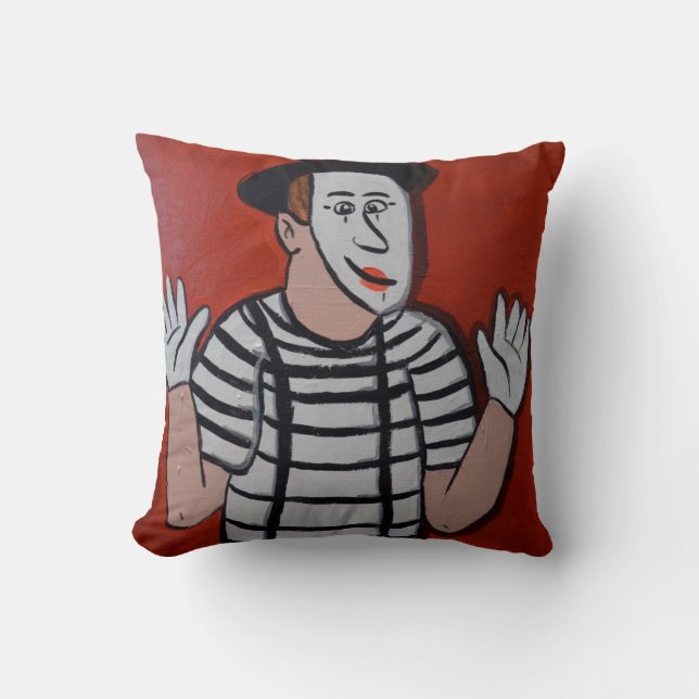 Pantomime coussin 16 x 16 carré (Recto)