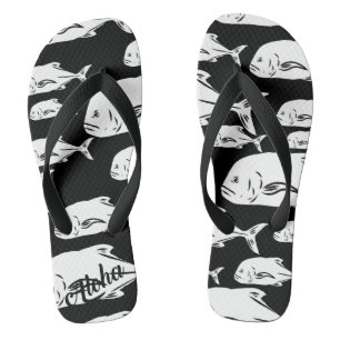 Pantoufles d'impression Aloha - tongs