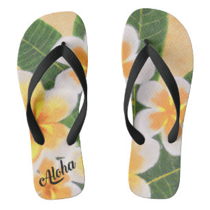 Pantoufles d'impression Aloha - tongs